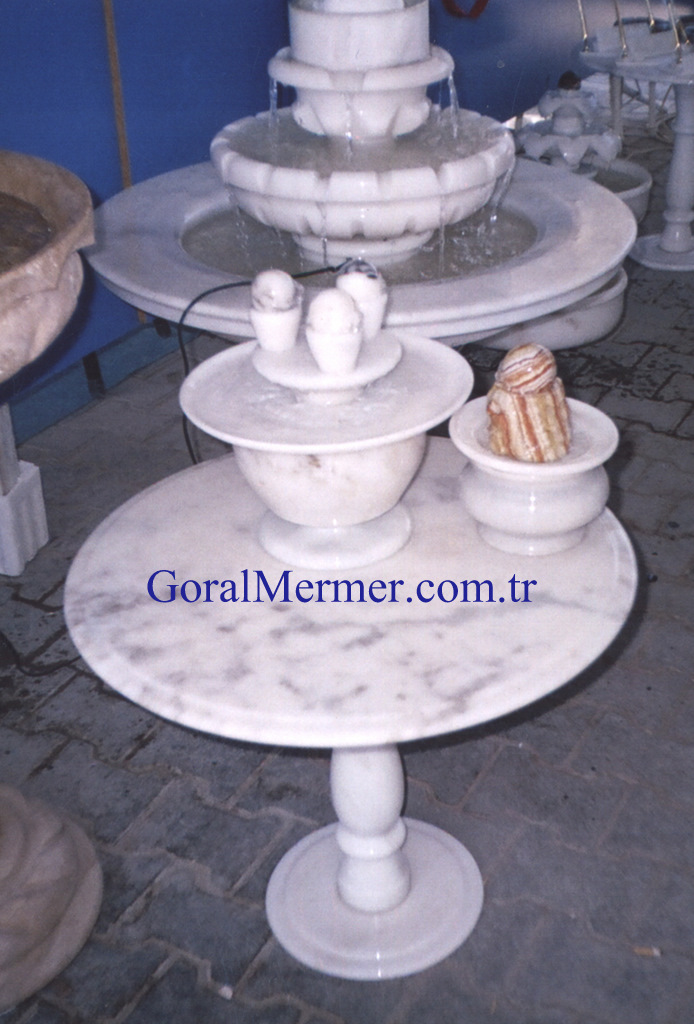 mermer fıskiye